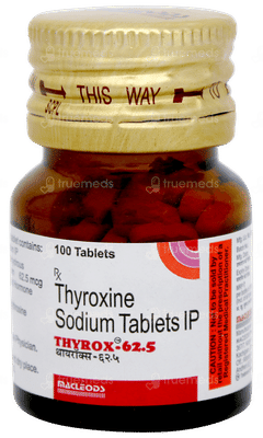 Thyrox 62.5 Tablet 100 Thyrox 62.5 Tablet 100