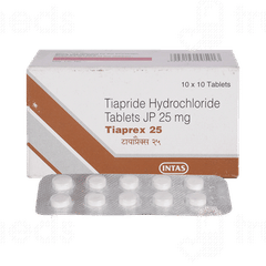 Tiaprex 25 MG Tablet 10