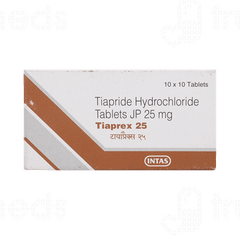 Tiaprex 25 MG Tablet 10