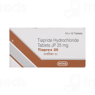 Tiaprex 25 MG Tablet 10