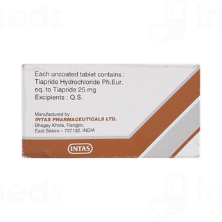 Tiaprex 25 MG Tablet 10