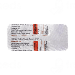 Tiaprex 25 MG Tablet 10