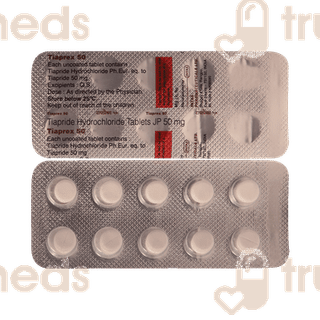 Tiaprex 50 MG Tablet 10