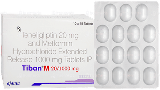 Tiban M 20/1000mg Tablet 15