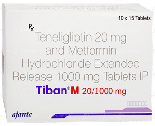 Tiban M 20/1000mg Tablet 15