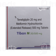 Tiban M 20/500mg Tablet Er 10 Tiban M 20/500mg Tablet Er 10