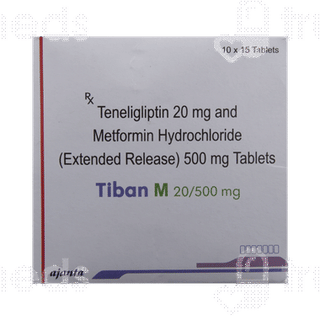 Tiban M 20/500mg Tablet Er 10