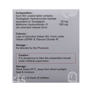 Tiban M 20/500mg Tablet Er 10