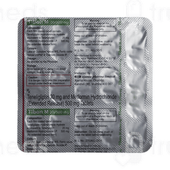 Tiban M 20/500mg Tablet Er 10 Tiban M 20/500mg Tablet Er 10