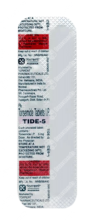 Tide 5 MG Tablet 10