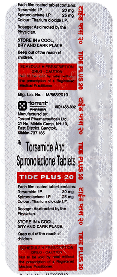 Tide Plus 20 Tablet 10