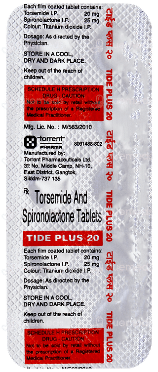 Tide Plus 20 Tablet 10