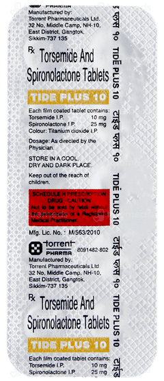 Tide Plus 10 Tablet 10