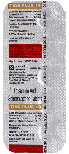 Tide Plus 10 Tablet 10 Tide Plus 10 Tablet 10