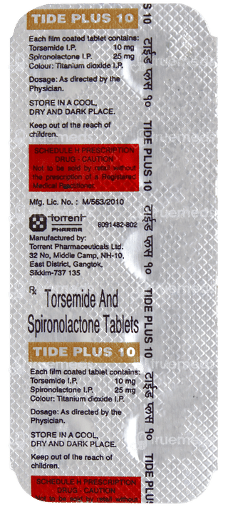 Tide Plus 10 Tablet 10