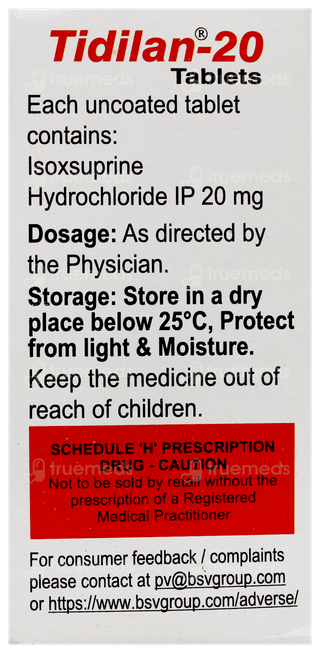 Tidilan 20 Tablet 30
