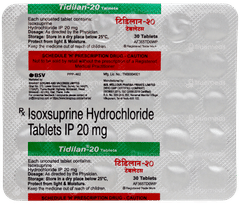 Tidilan 20 Tablet 30 Tidilan 20 Tablet 30