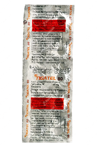 Tigatel 80 Tablet 10