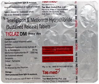 Tiglaz Dm Tablet 15