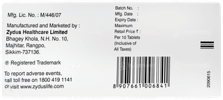 Tiniba 500 Tablet 10