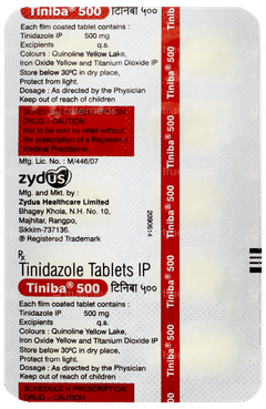 Tiniba 500 Tablet 10
