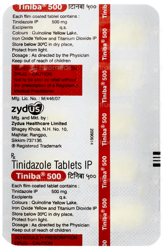 Tiniba 500 Tablet 10