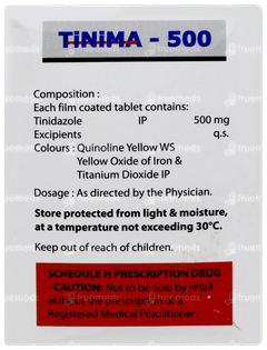 Tinima 500 Tablet 10 Tinima 500 Tablet 10