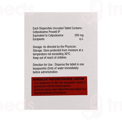 Tocef 200 Tablet 10 Tocef 200 Tablet 10