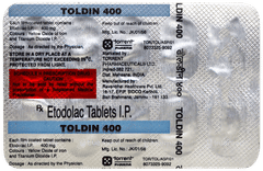 Toldin 400 Tablet 10