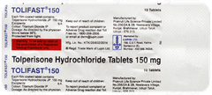 Tolifast 150 Tablet 10 Tolifast 150 Tablet 10