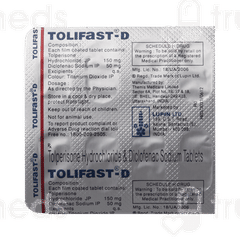 Tolifast D Tablet 10