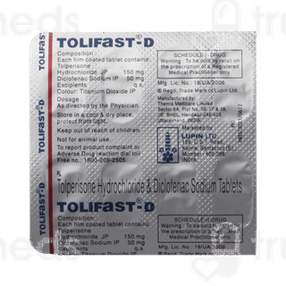 Tolifast D Tablet 10