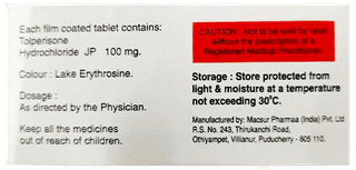 Tolmex 100 Tablet 10