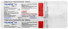 Tolmove 150 Tablet 10 Tolmove 150 Tablet 10
