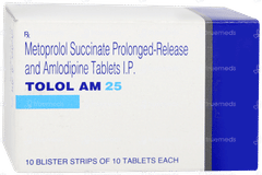 Tolol Am 25 Tablet 10
