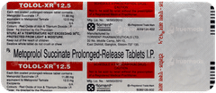 Tolol Xr 12.5 Tablet 10 Tolol Xr 12.5 Tablet 10