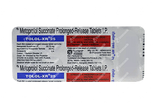 Tolol Xr 25 MG Tablet 10