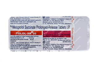 Tolol Xr 50 MG Tablet Pr 10