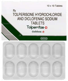 Tolperitas D Tablet 10