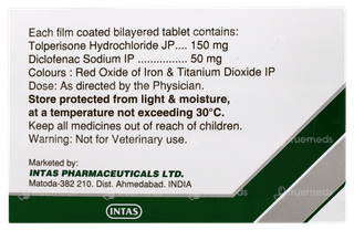 Tolperitas D Tablet 10