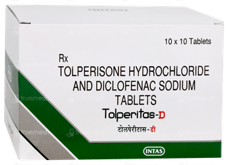 Tolperitas D Tablet 10