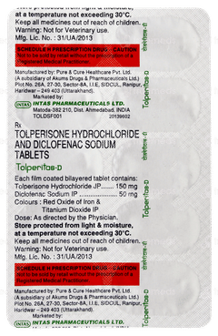 Tolperitas D Tablet 10 Tolperitas D Tablet 10