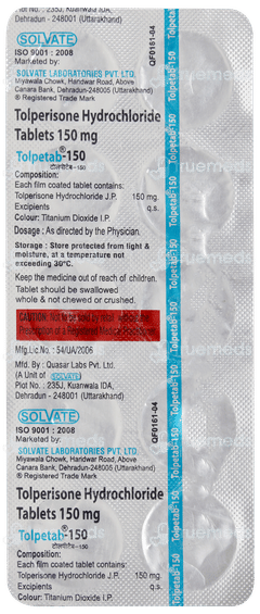 Tolpetab 150 Tablet 10 Tolpetab 150 Tablet 10