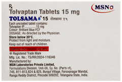 Tolsama 15 Tablet 4