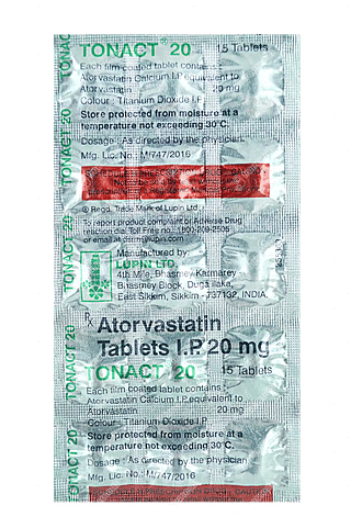 Tonact 20 Tablet 15