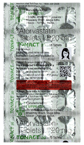 Tonact 20 Tablet 15