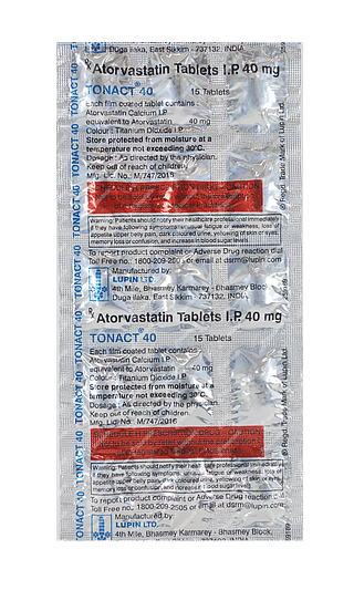 Tonact 40 Tablet 15