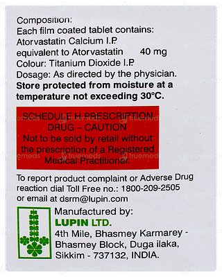 Tonact 40 Tablet 15