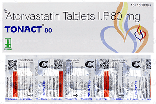 Tonact 80 Tablet 10