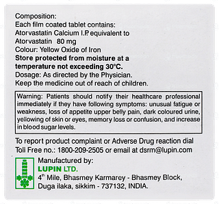 Tonact 80 Tablet 10